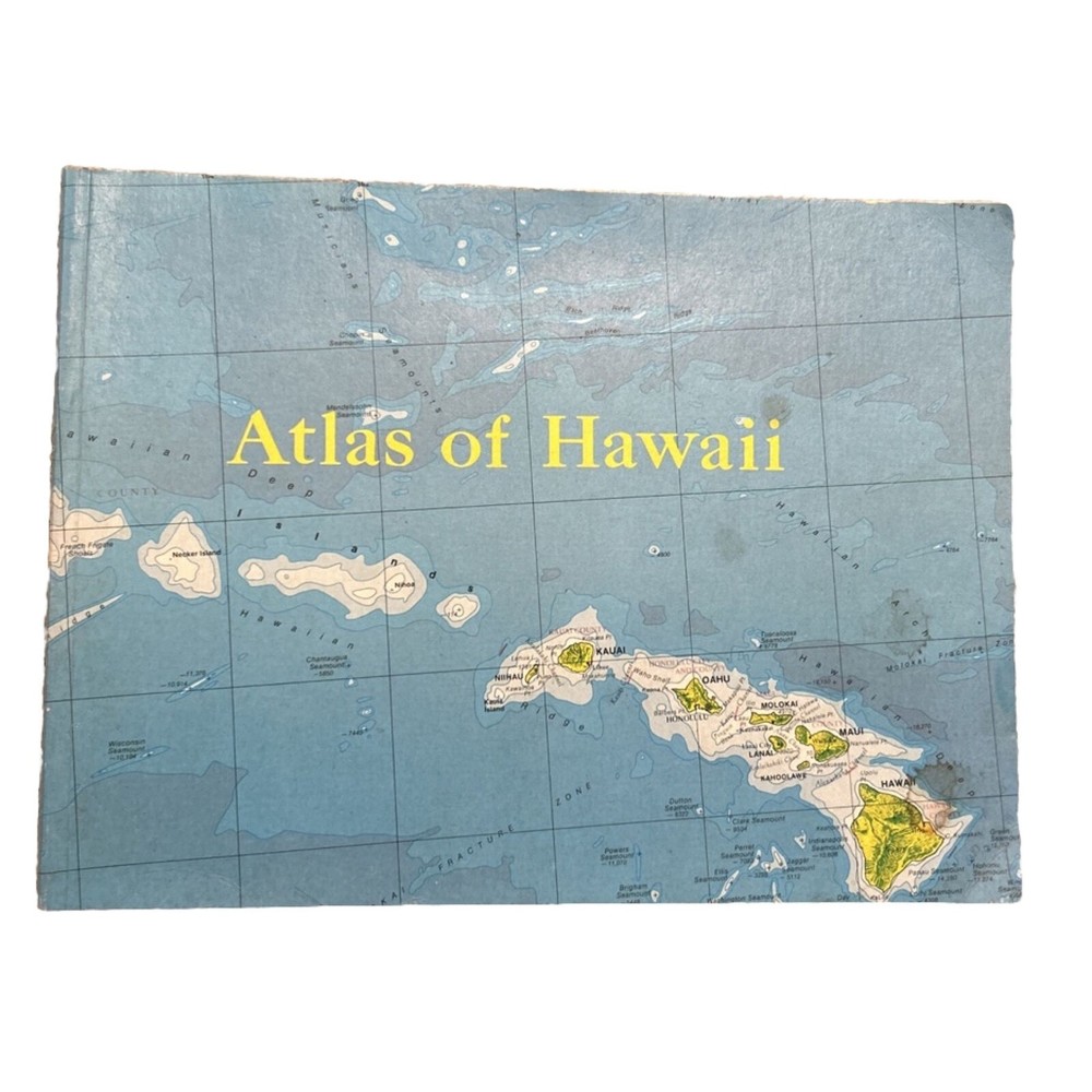 ATLAS OF HAWAII Maui University Of Hawaii Press Geography Department 73